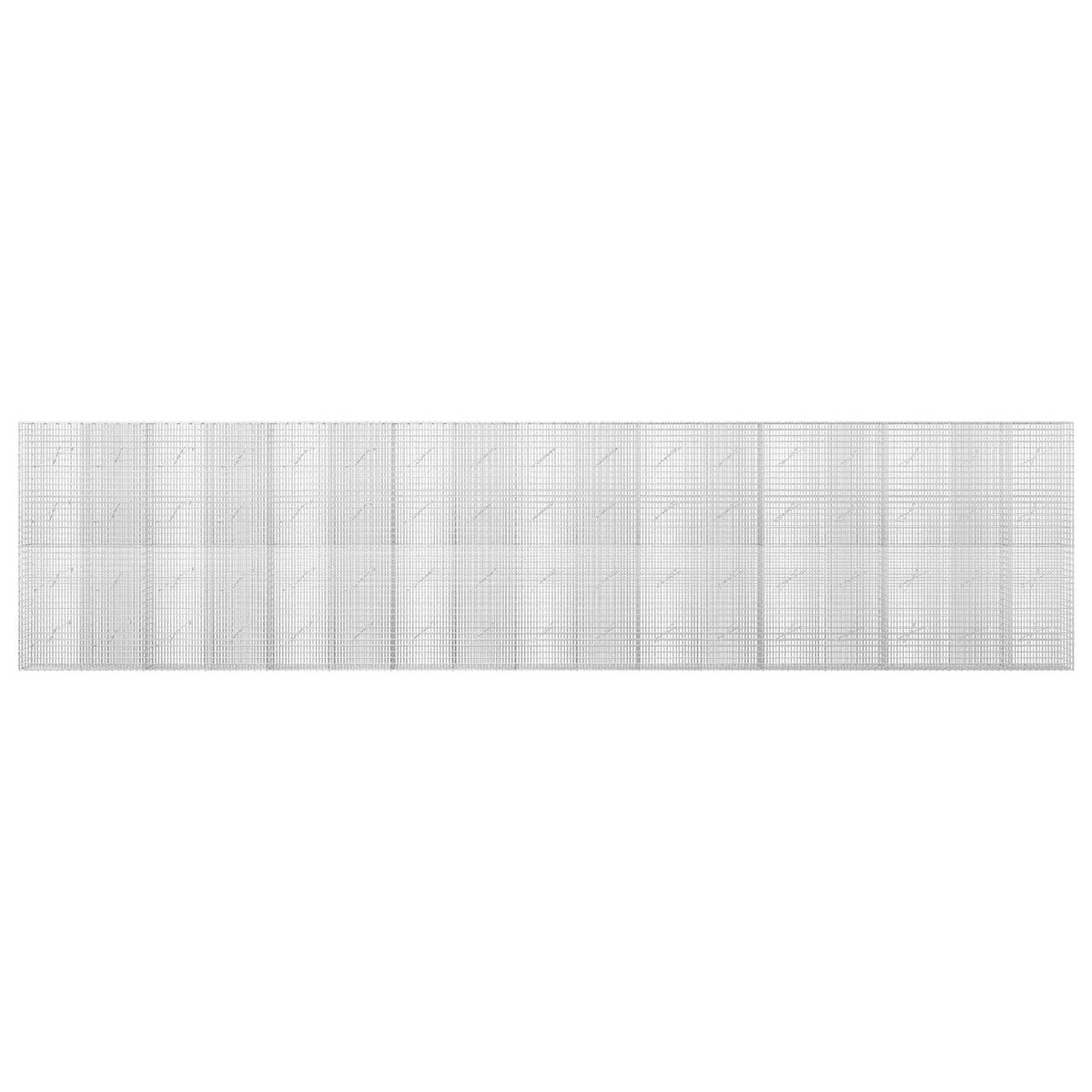 vidaXL Gabion with 5 mm Wire and 5x2.5 cm Mesh 850x10x200 cm 3