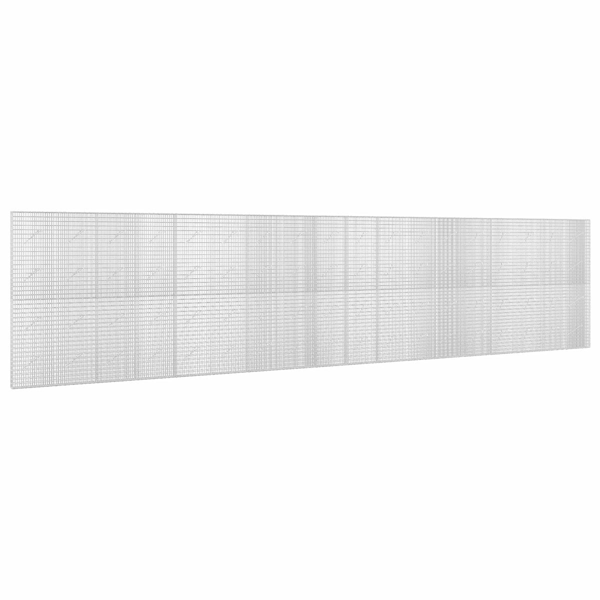 vidaXL Gabion with 5 mm Wire and 5x2.5 cm Mesh 900x10x200 cm 2
