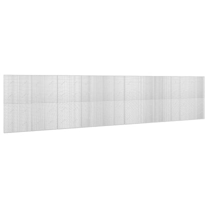 vidaXL Gabion with 5 mm Wire and 5x2.5 cm Mesh 950x10x200 cm 2