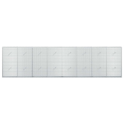 vidaXL Gabion with 5 mm Wire and 5x2.5 cm Mesh 400x20x100 cm 3