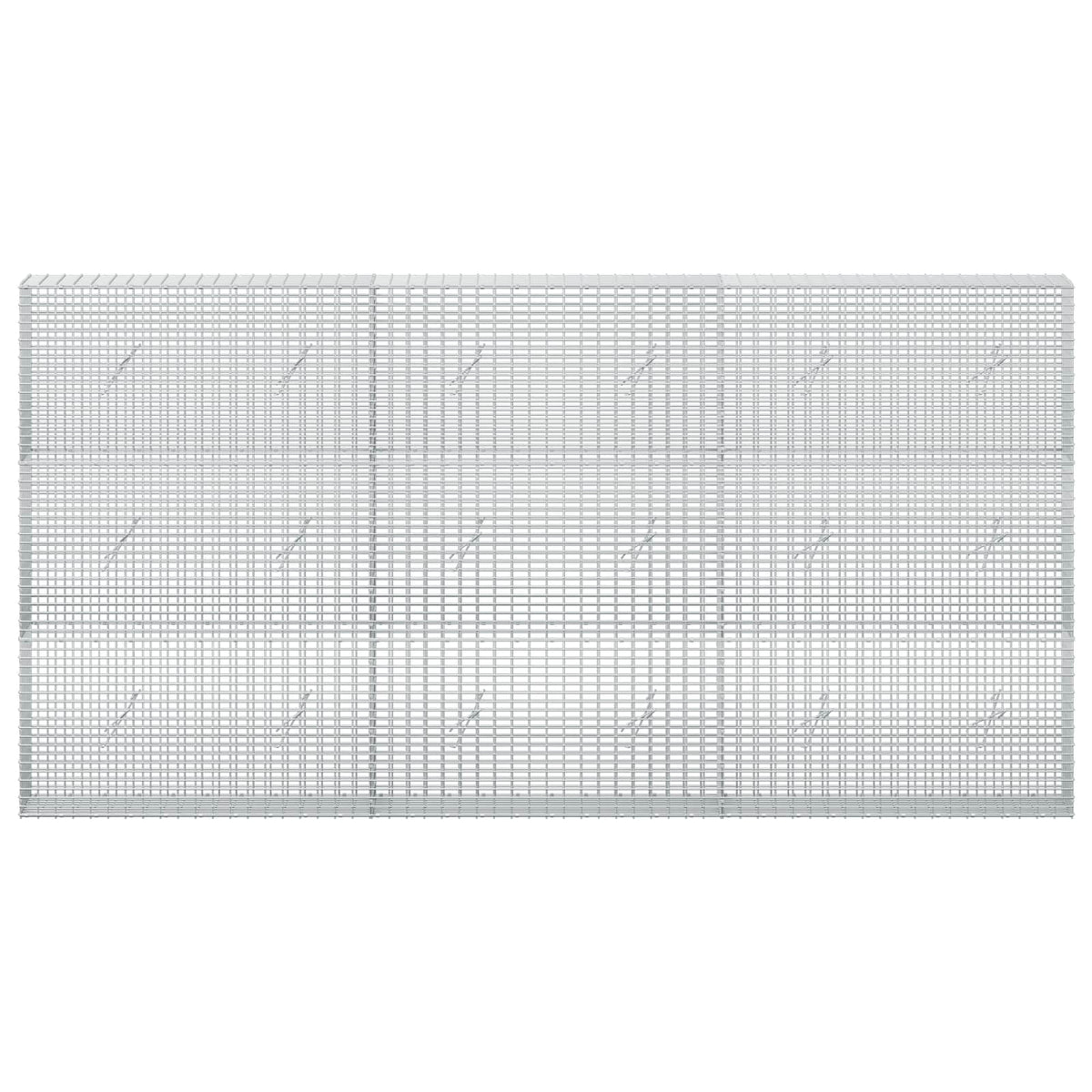 vidaXL Gabion with 5 mm Wire and 5x2.5 cm Mesh 300x20x150 cm 3