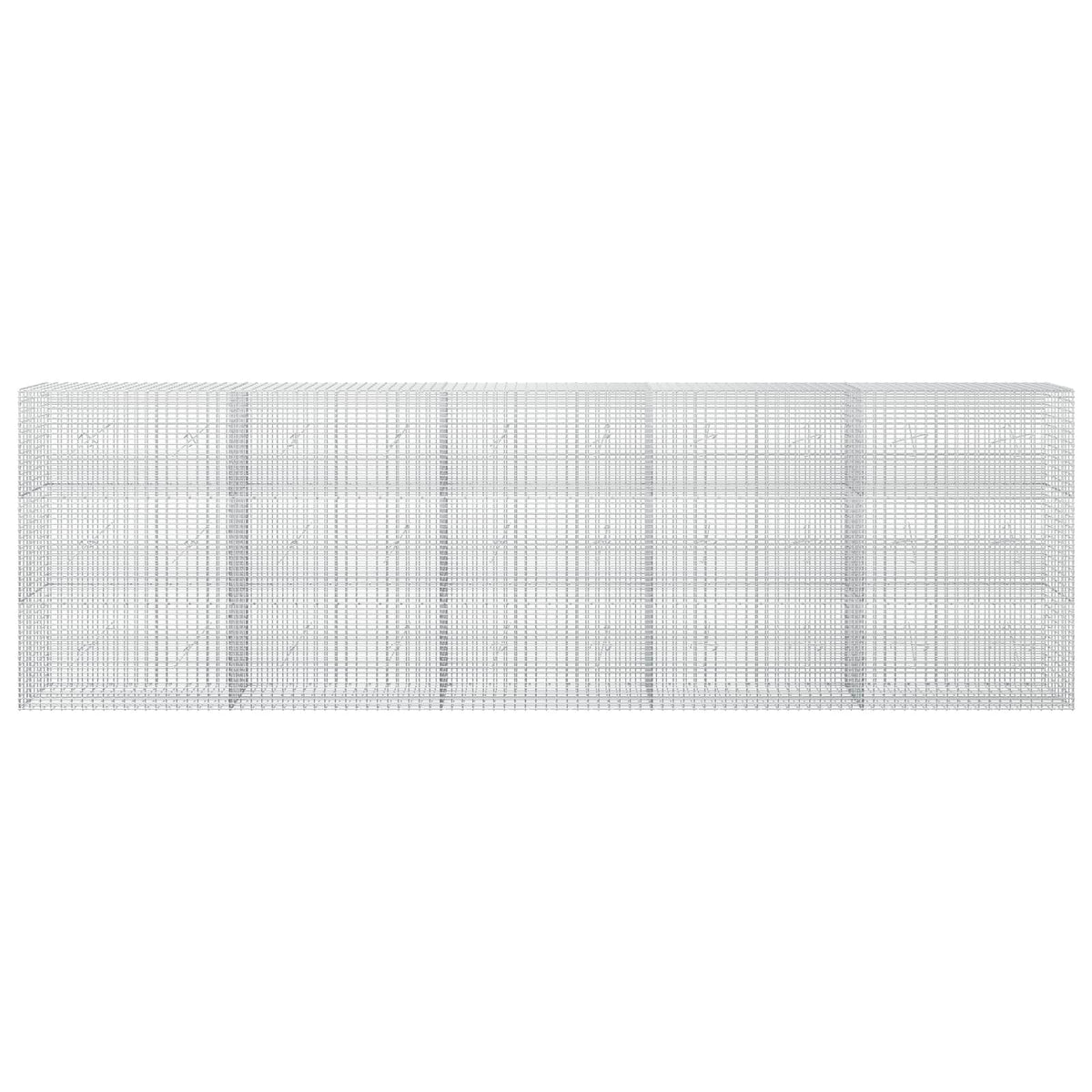 vidaXL Gabion with 5 mm Wire and 5x2.5 cm Mesh 500x20x150 cm 3