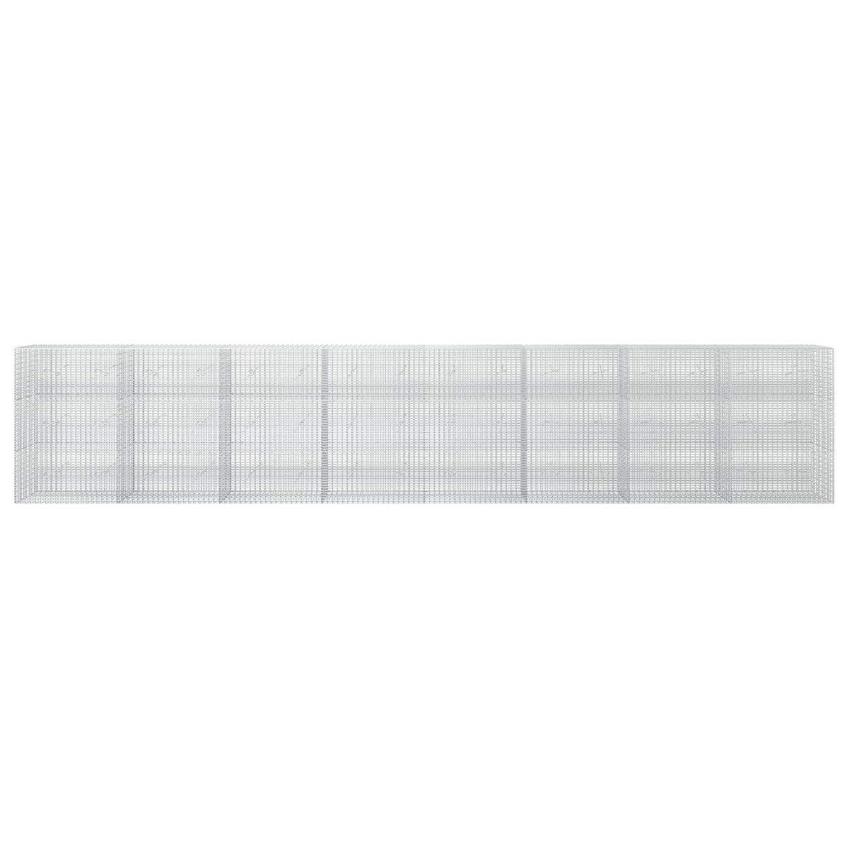 vidaXL Gabion with 5 mm Wire and 5x2.5 cm Mesh 800x20x150 cm 3