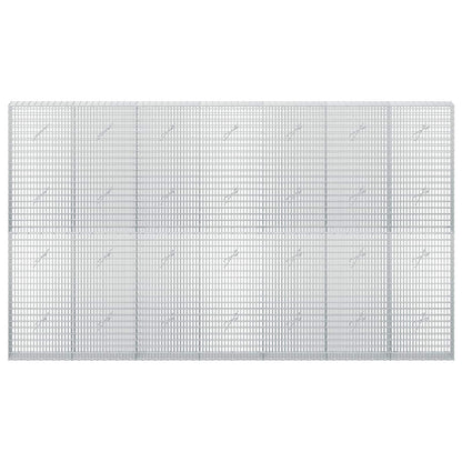 vidaXL Gabion with 5 mm Wire and 5x2.5 cm Mesh 350x20x200 cm 3