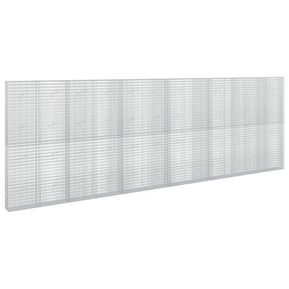 vidaXL Gabion with 5 mm Wire and 5x2.5 cm Mesh 600x20x200 cm 2