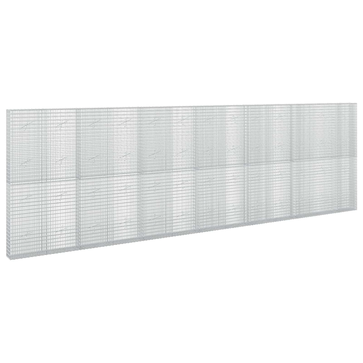 vidaXL Gabion with 5 mm Wire and 5x2.5 cm Mesh 650x20x200 cm 2