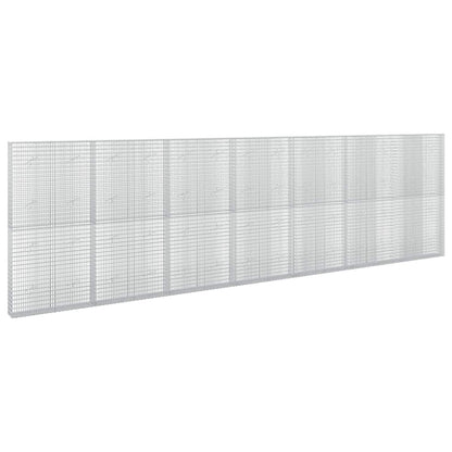 vidaXL Gabion with 5 mm Wire and 5x2.5 cm Mesh 700x20x200 cm 2