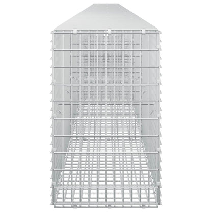 vidaXL Gabion with 5 mm Wire and 5x2.5 cm Mesh 700x30x50 cm 4