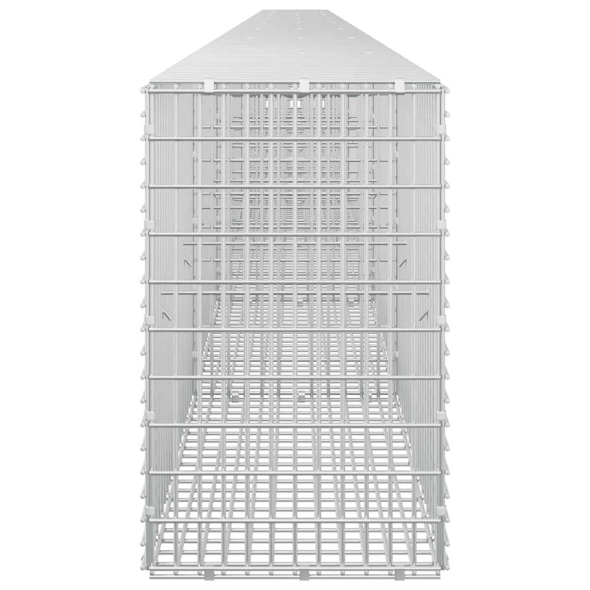vidaXL Gabion with 5 mm Wire and 5x2.5 cm Mesh 800x30x50 cm 4