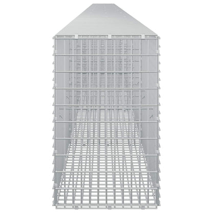 vidaXL Gabion with 5 mm Wire and 5x2.5 cm Mesh 900x30x50 cm 4