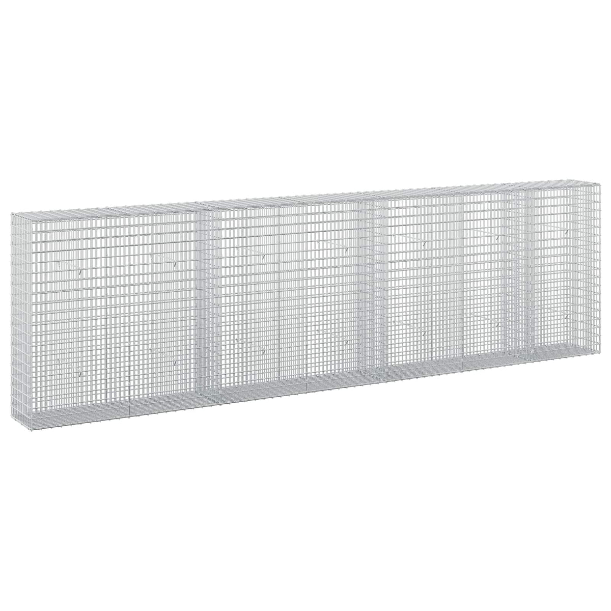 vidaXL Gabion with 5 mm Wire and 5x2.5 cm Mesh 350x30x100 cm 2
