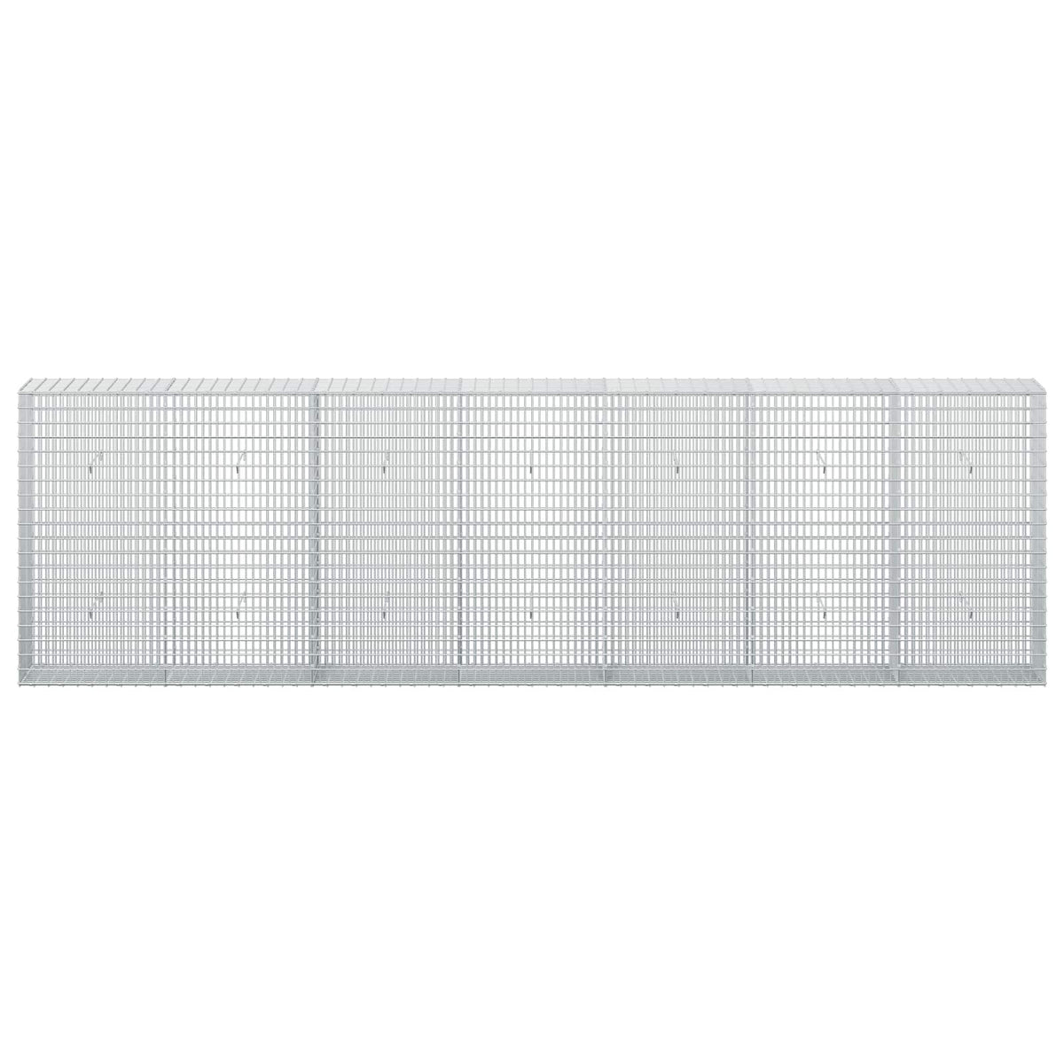 vidaXL Gabion with 5 mm Wire and 5x2.5 cm Mesh 350x30x100 cm 3