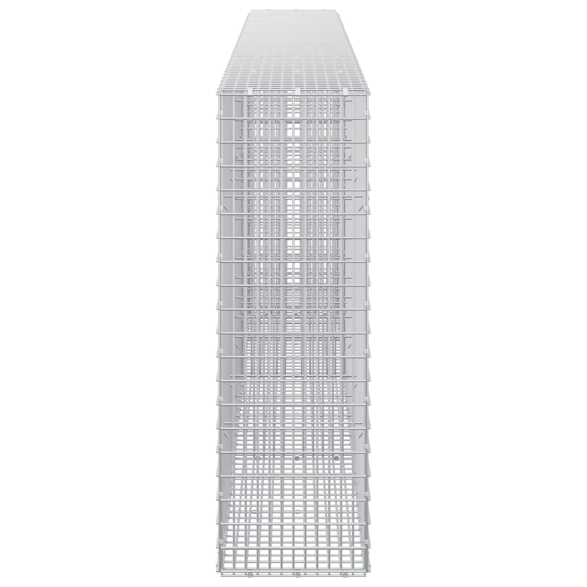 vidaXL Gabion with 5 mm Wire and 5x2.5 cm Mesh 350x30x100 cm 4