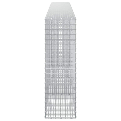 vidaXL Gabion with 5 mm Wire and 5x2.5 cm Mesh 350x30x100 cm 4