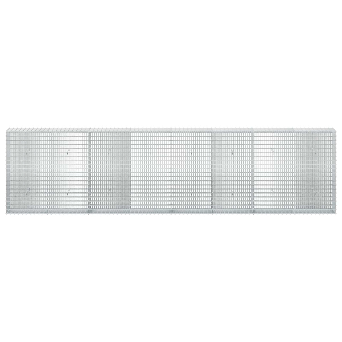 vidaXL Gabion with 5 mm Wire and 5x2.5 cm Mesh 400x30x100 cm 3