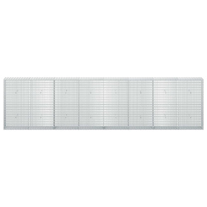 Gabion with 5 mm Wire and 5x2.5 cm Mesh 50x30x100 cm Height 100 cm Thickness 30 cm 50–1100 cm 400 cm