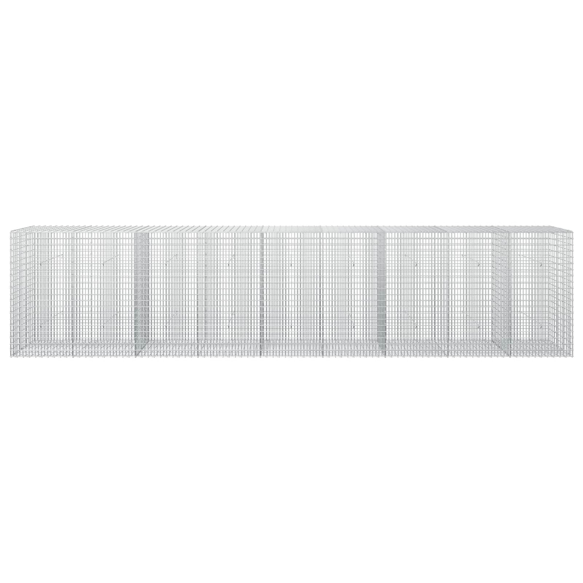 vidaXL Gabion with 5 mm Wire and 5x2.5 cm Mesh 450x30x100 cm 3