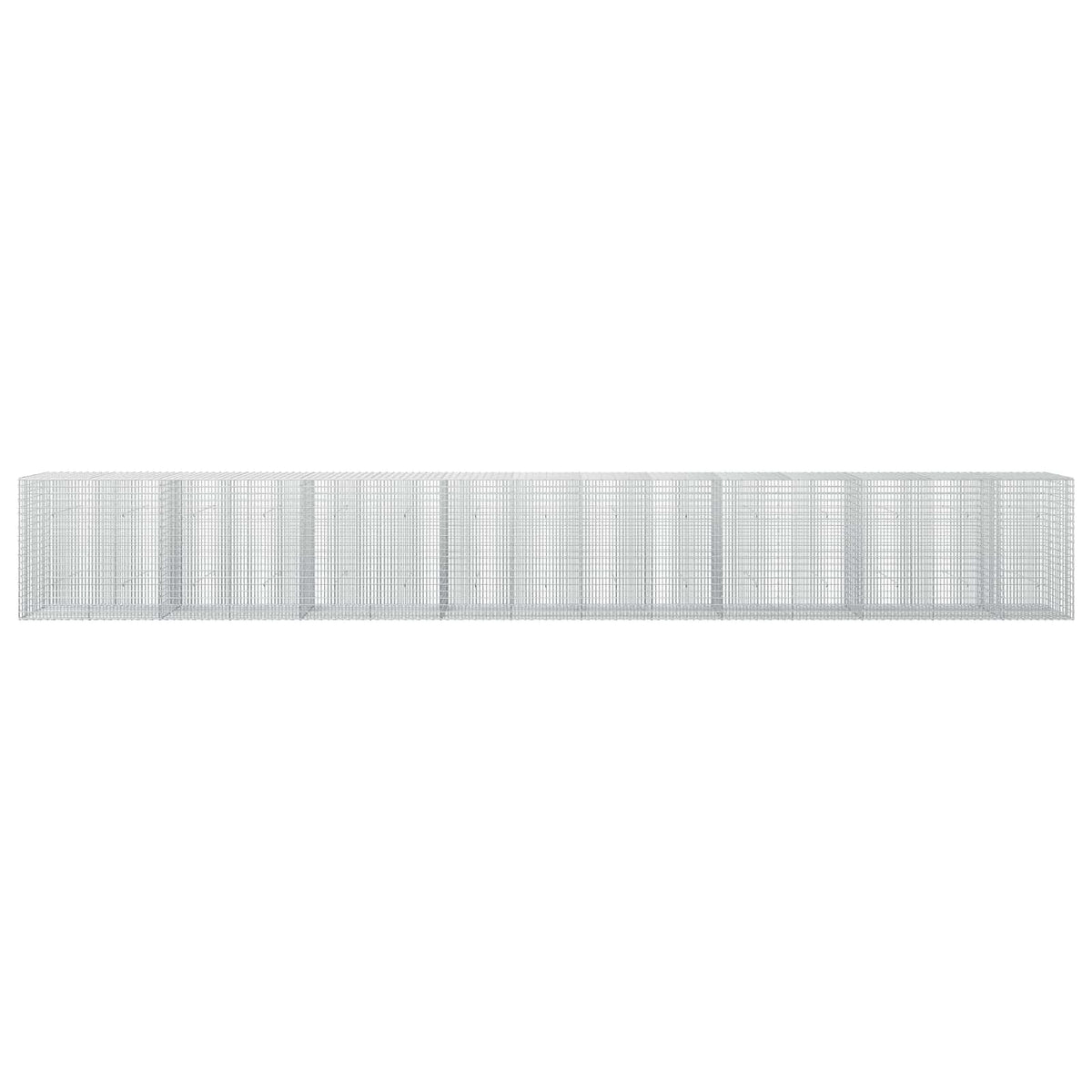 Gabion with 5 mm Wire and 5x2.5 cm Mesh 50x30x100 cm Height 100 cm Thickness 30 cm 50–1100 cm 750 cm