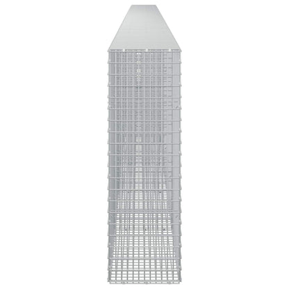 vidaXL Gabion with 5 mm Wire and 5x2.5 cm Mesh 900x30x100 cm 4