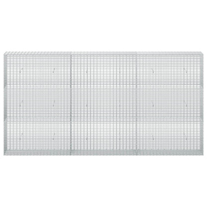 vidaXL Gabion with 5 mm Wire and 5x2.5 cm Mesh 300x30x150 cm 3