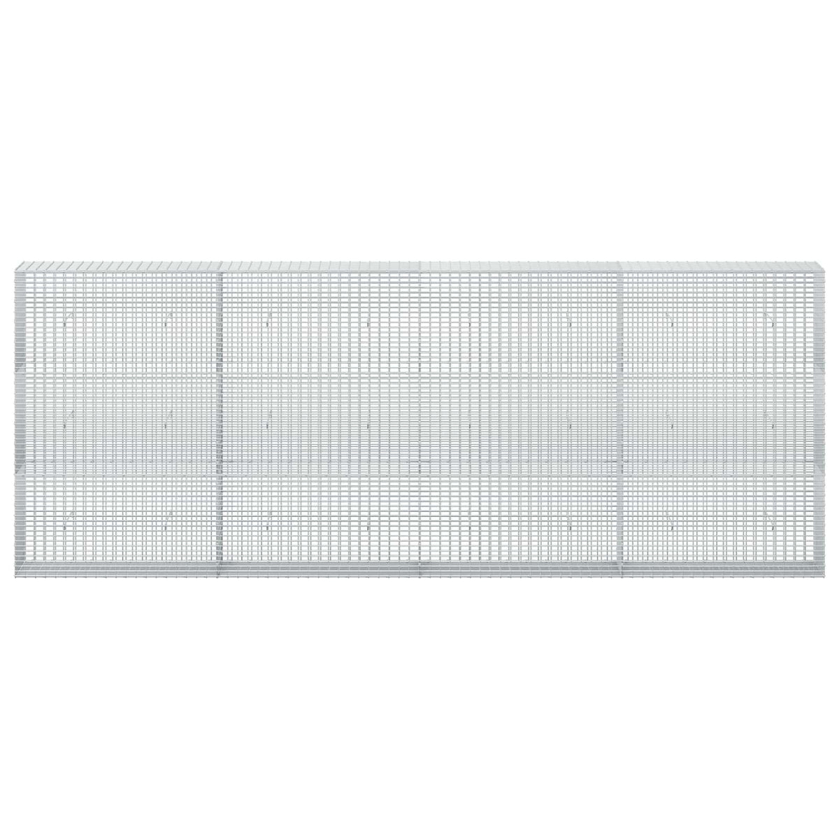 vidaXL Gabion with 5 mm Wire and 5x2.5 cm Mesh 400x30x150 cm 3