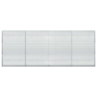 vidaXL Gabion with 5 mm Wire and 5x2.5 cm Mesh 400x30x150 cm 3