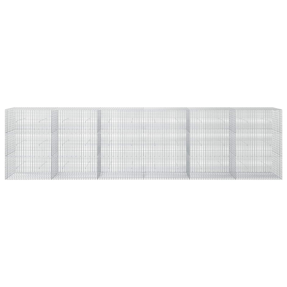 vidaXL Gabion with 5 mm Wire and 5x2.5 cm Mesh 600x30x150 cm 3
