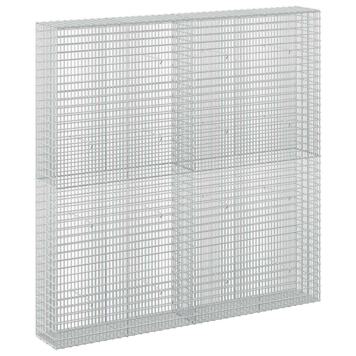 vidaXL Gabion with 5 mm Wire and 5x2.5 cm Mesh 200x30x200 cm 2