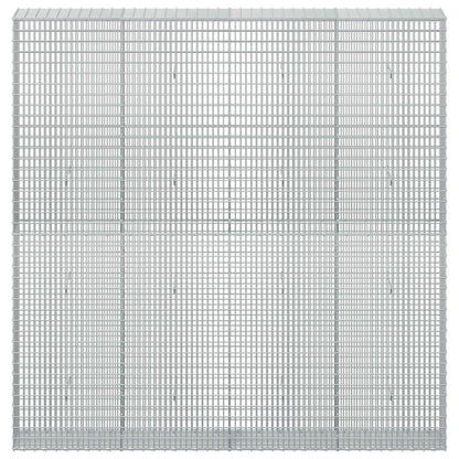 Gabion with 5 mm Wire and 5x2.5 cm Mesh 50x30x200 cm Height 200 cm Thickness 30 cm 50–1000 cm 200 cm