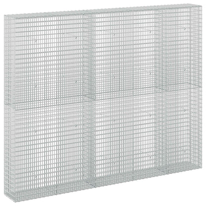 Gabion with 5 mm Wire and 5x2.5 cm Mesh 50x30x200 cm Height 200 cm Thickness 30 cm 50–1000 cm 250 cm