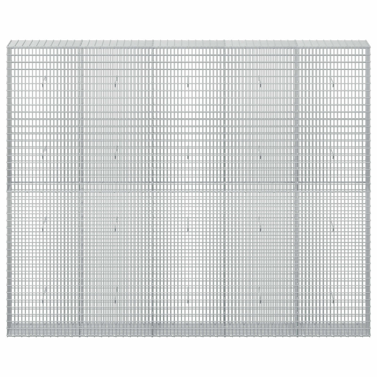 vidaXL Gabion with 5 mm Wire and 5x2.5 cm Mesh 250x30x200 cm 3