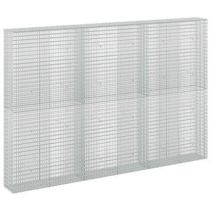 vidaXL Gabion with 5 mm Wire and 5x2.5 cm Mesh 300x30x200 cm 2