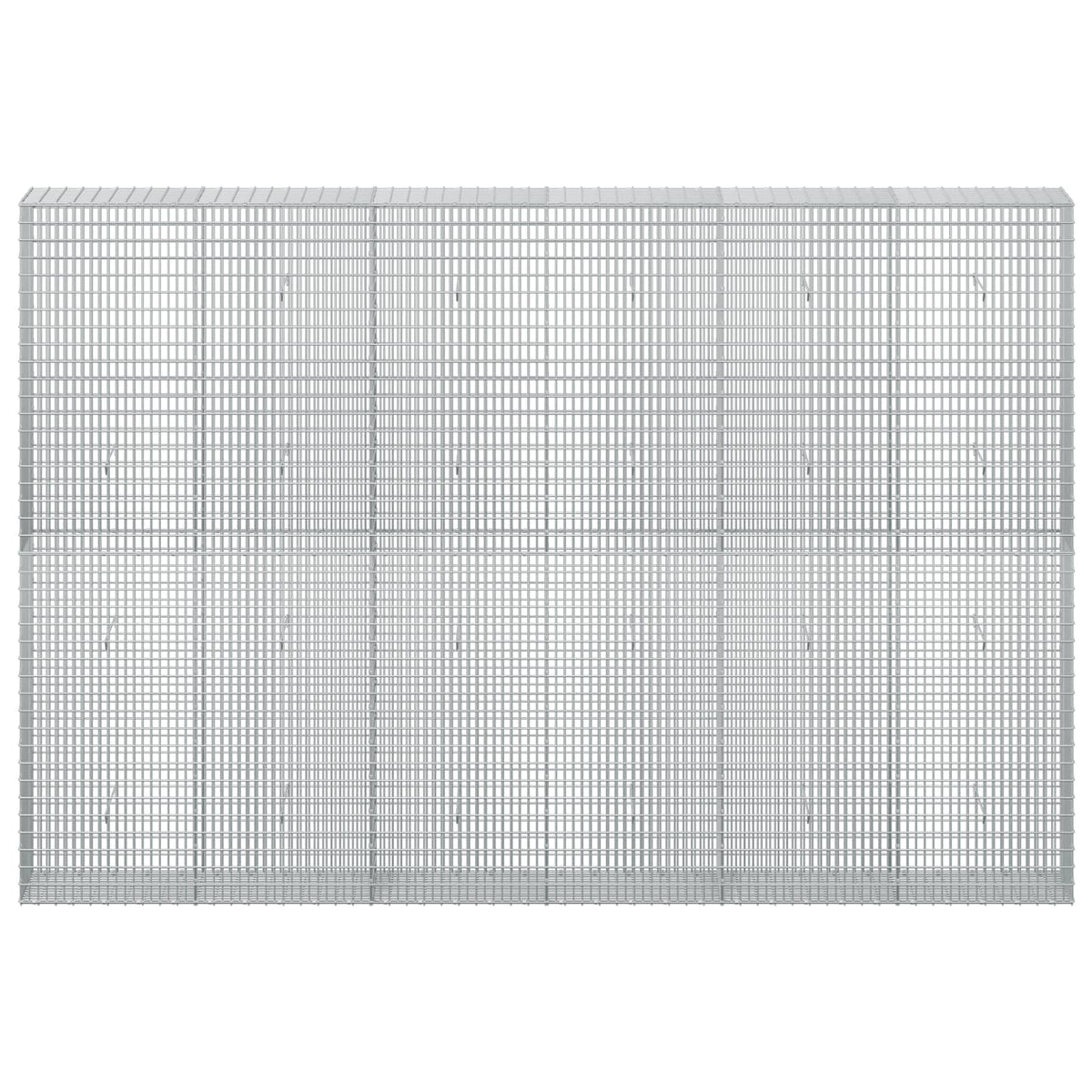 vidaXL Gabion with 5 mm Wire and 5x2.5 cm Mesh 300x30x200 cm 3