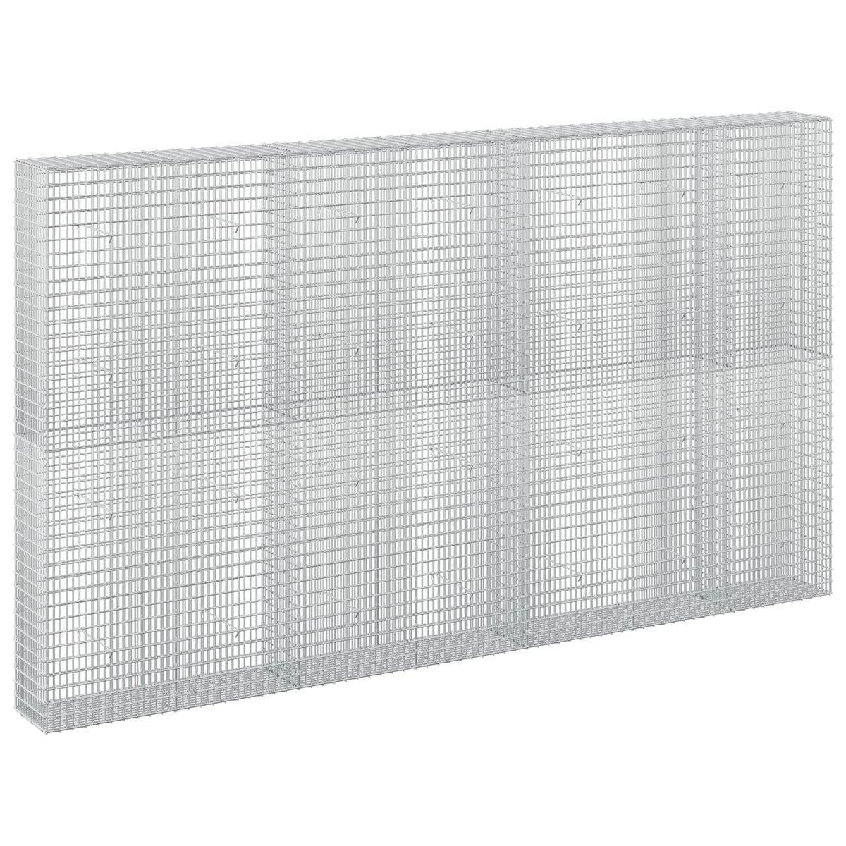 Gabion with 5 mm Wire and 5x2.5 cm Mesh 50x30x200 cm Height 200 cm Thickness 30 cm 50–1000 cm 350 cm