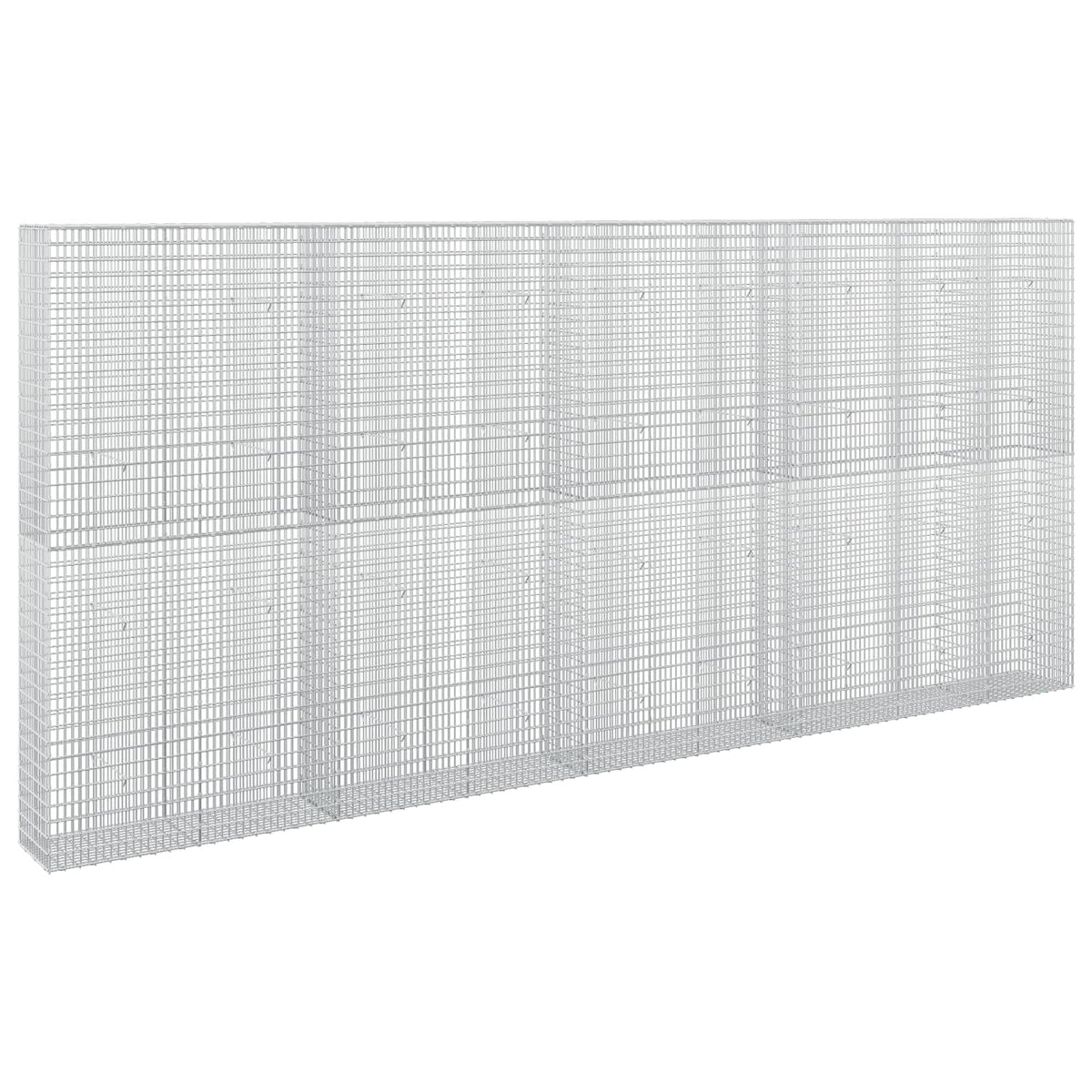 vidaXL Gabion with 5 mm Wire and 5x2.5 cm Mesh 450x30x200 cm 2