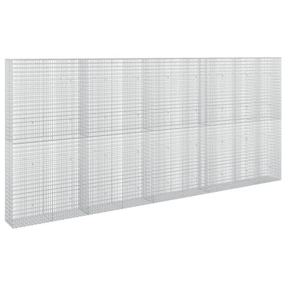 Gabion with 5 mm Wire and 5x2.5 cm Mesh 50x30x200 cm Height 200 cm Thickness 30 cm 50–1000 cm 450 cm