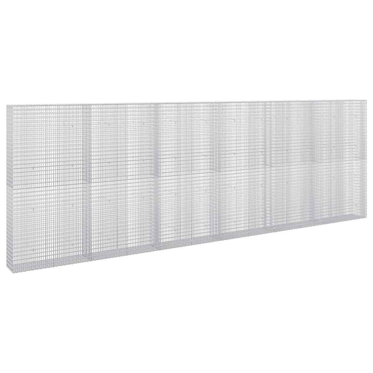 vidaXL Gabion with 5 mm Wire and 5x2.5 cm Mesh 600x30x200 cm 2