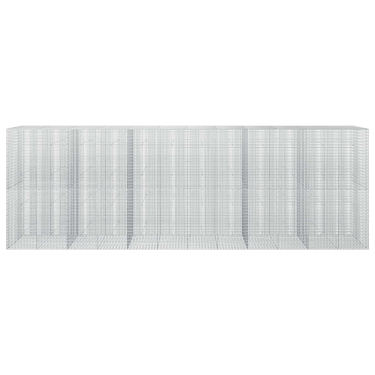 vidaXL Gabion with 5 mm Wire and 5x2.5 cm Mesh 600x30x200 cm 3