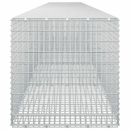 vidaXL Gabion with 5 mm Wire and 5x2.5 cm Mesh 500x50x50 cm 4