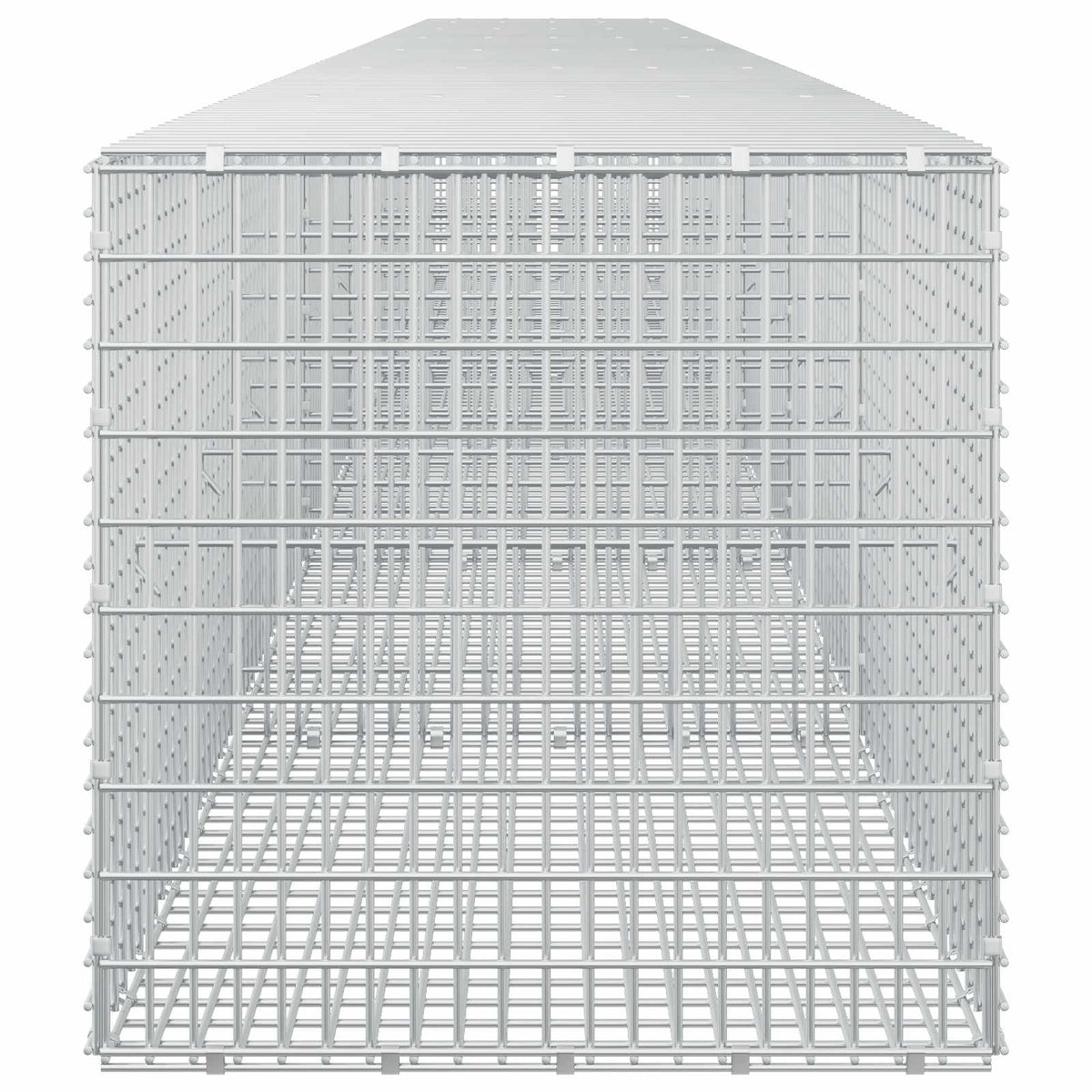 vidaXL Gabion with 5 mm Wire and 5x2.5 cm Mesh 650x50x50 cm 4