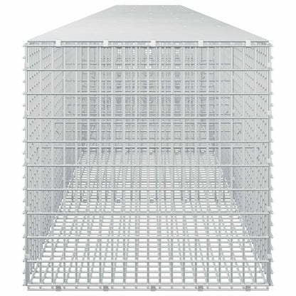 vidaXL Gabion with 5 mm Wire and 5x2.5 cm Mesh 650x50x50 cm 4