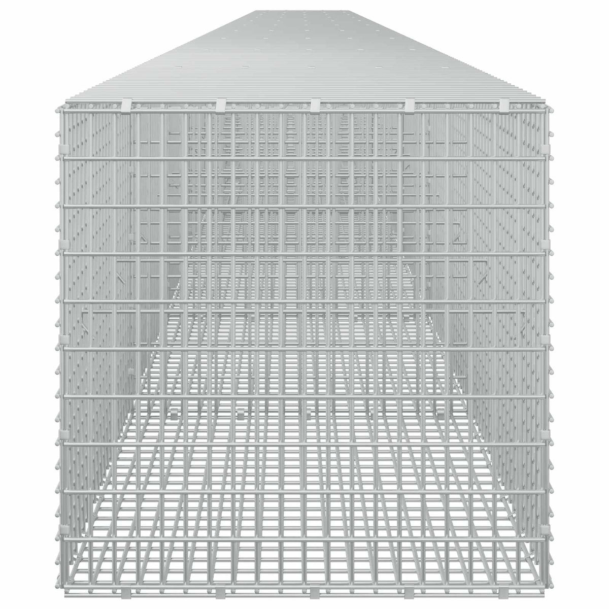 vidaXL Gabion with 5 mm Wire and 5x2.5 cm Mesh 1100x50x50 cm 4