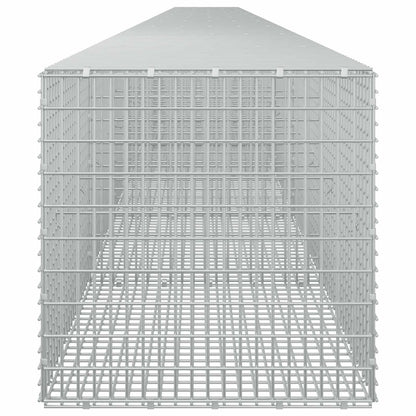 vidaXL Gabion with 5 mm Wire and 5x2.5 cm Mesh 1100x50x50 cm 4