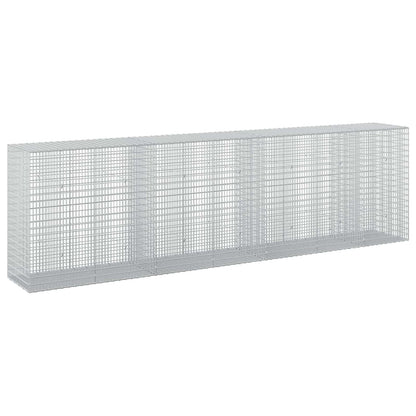 vidaXL Gabion with 5 mm Wire and 5x2.5 cm Mesh 350x50x100 cm 2