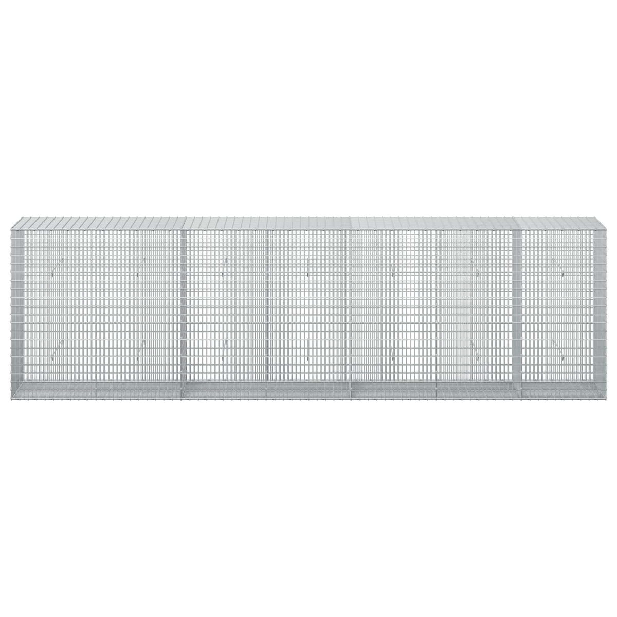 vidaXL Gabion with 5 mm Wire and 5x2.5 cm Mesh 350x50x100 cm 3