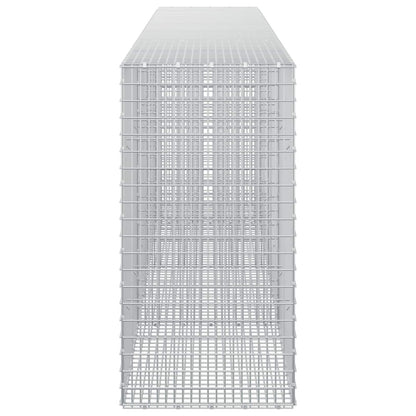 vidaXL Gabion with 5 mm Wire and 5x2.5 cm Mesh 350x50x100 cm 4