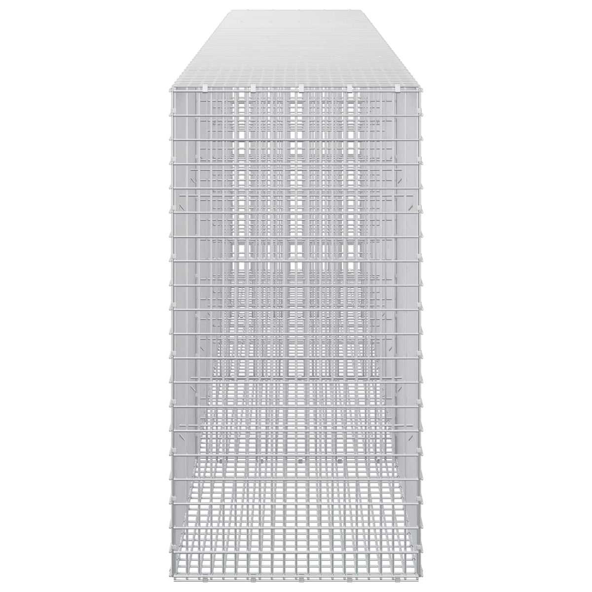vidaXL Gabion with 5 mm Wire and 5x2.5 cm Mesh 400x50x100 cm 4