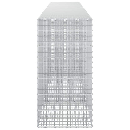 vidaXL Gabion with 5 mm Wire and 5x2.5 cm Mesh 400x50x100 cm 4