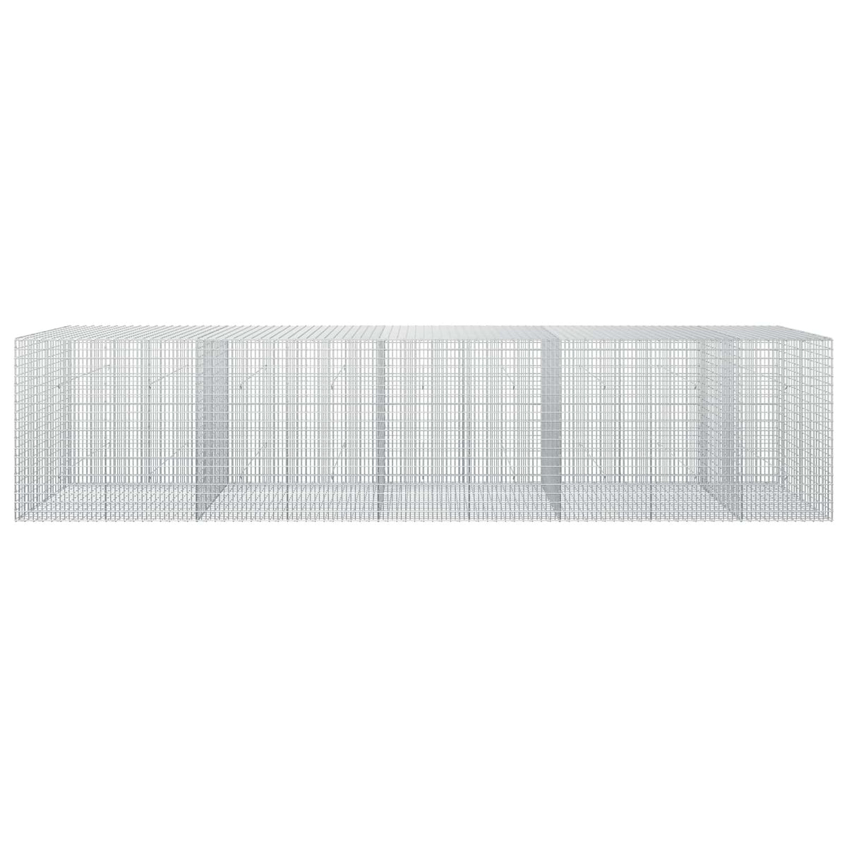 vidaXL Gabion with 5 mm Wire and 5x2.5 cm Mesh 450x50x100 cm 3