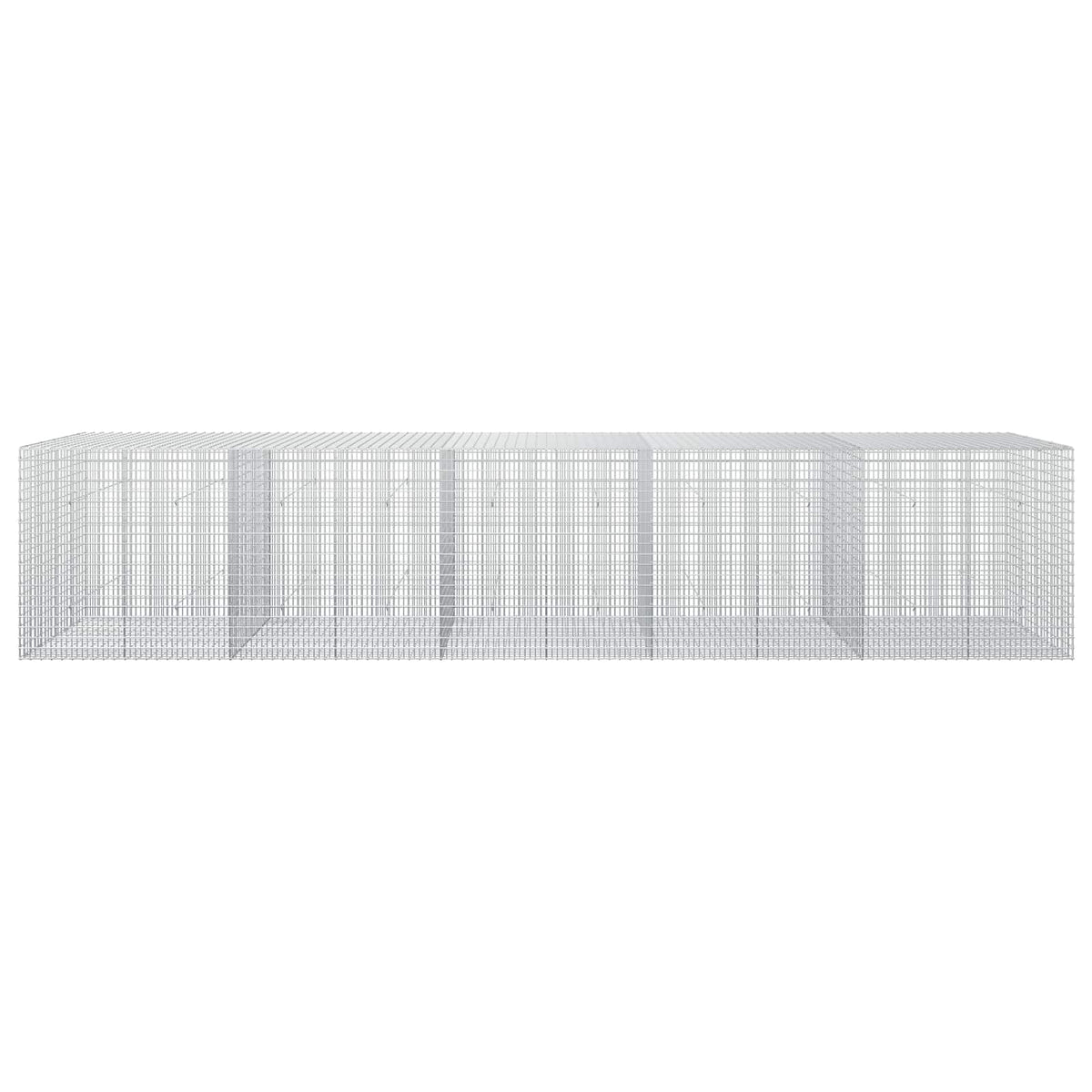 vidaXL Gabion with 5 mm Wire and 5x2.5 cm Mesh 500x50x100 cm 3